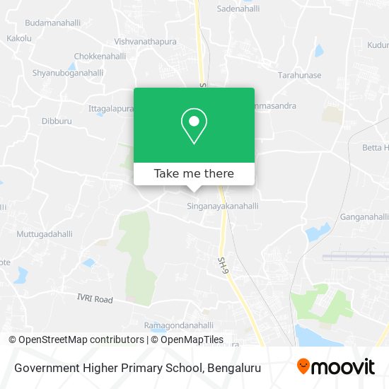 Government Higher Primary School map