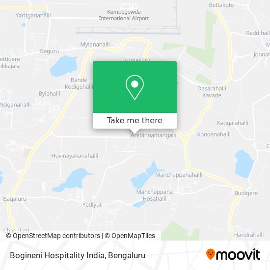 Bogineni Hospitality India map