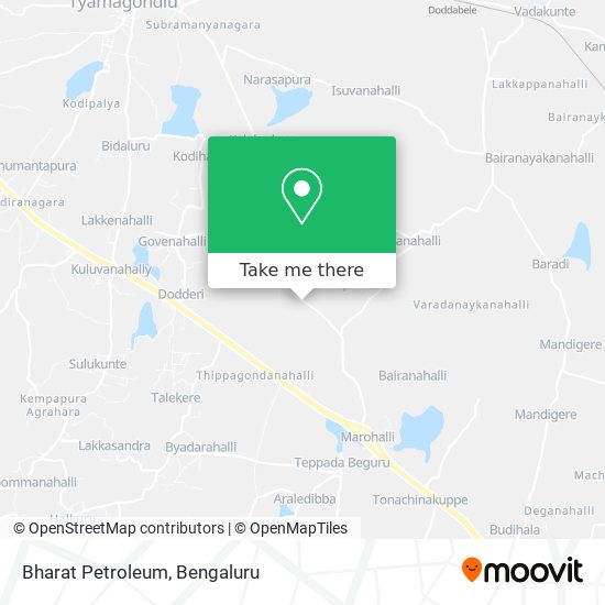 Bharat Petroleum map