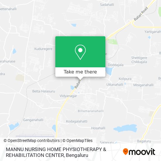MANNU NURSING HOME PHYSIOTHERAPY & REHABILITATION CENTER map
