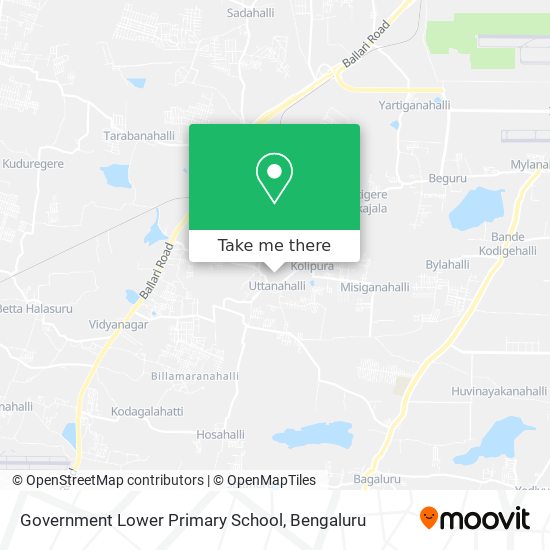 Government Lower Primary School map