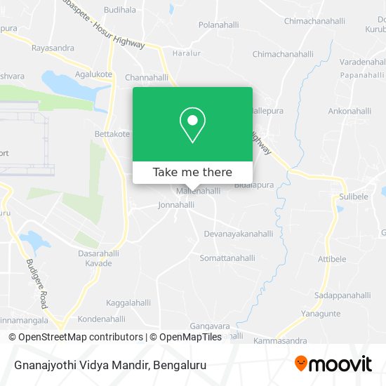 Gnanajyothi Vidya Mandir map