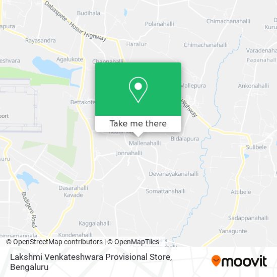 Lakshmi Venkateshwara Provisional Store map