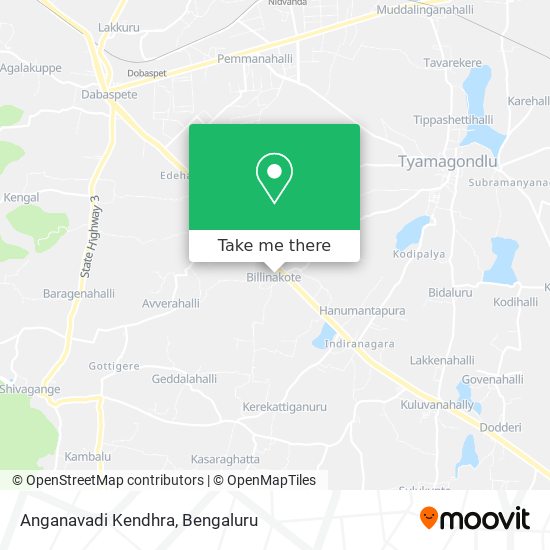 Anganavadi Kendhra map