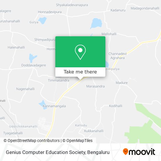 Genius Computer Education Society map