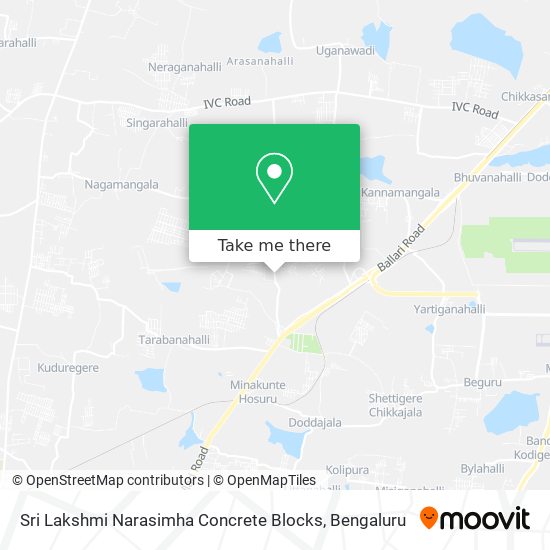 Sri Lakshmi Narasimha Concrete Blocks map