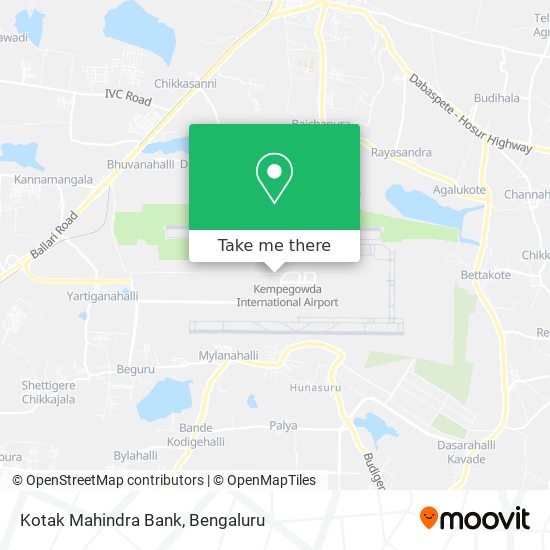 Kotak Mahindra Bank map