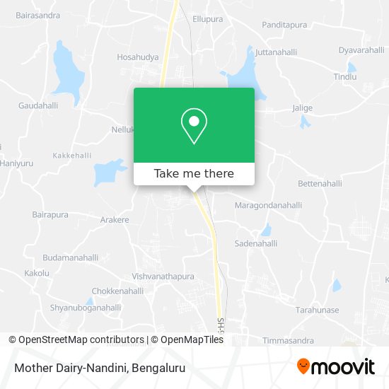 Mother Dairy-Nandini map