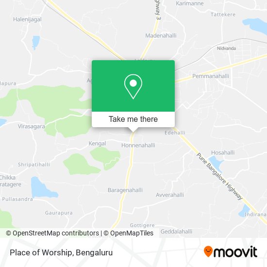 Place of Worship map