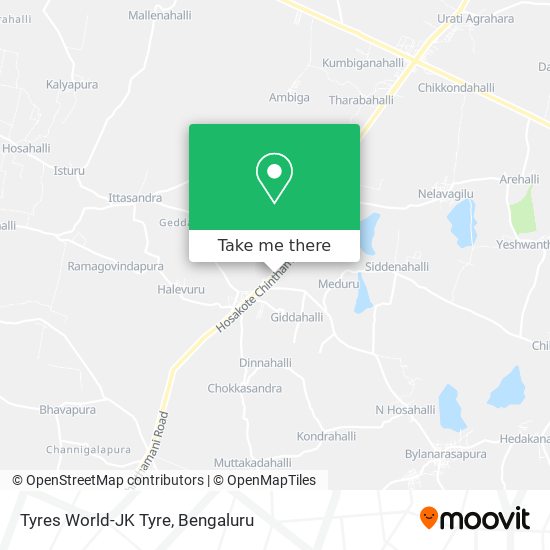 Tyres World-JK Tyre map