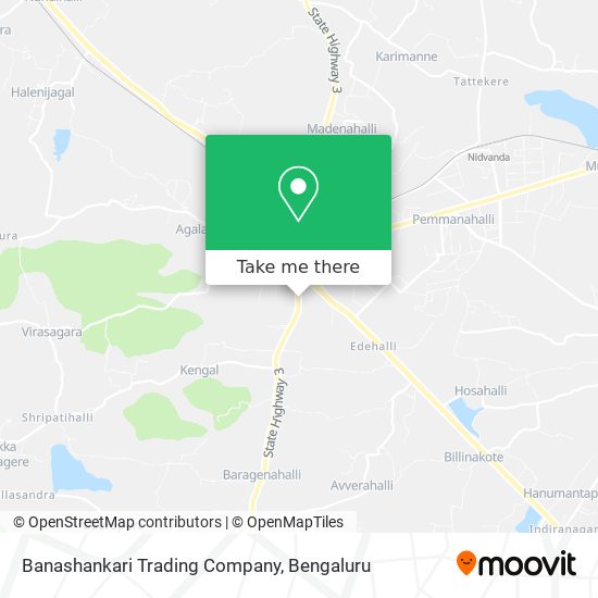 Banashankari Trading Company map