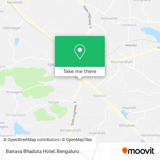 Bairava Bhaduta Hotel map