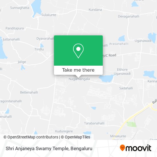 Shri Anjaneya Swamy Temple map