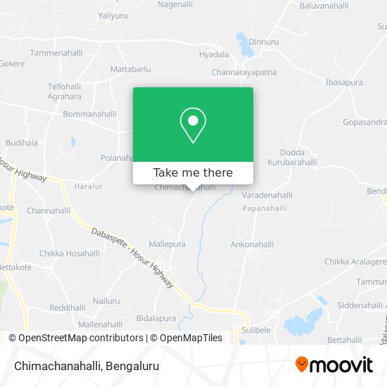 Chimachanahalli map