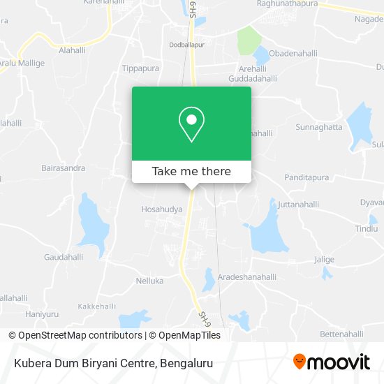 Kubera Dum Biryani Centre map