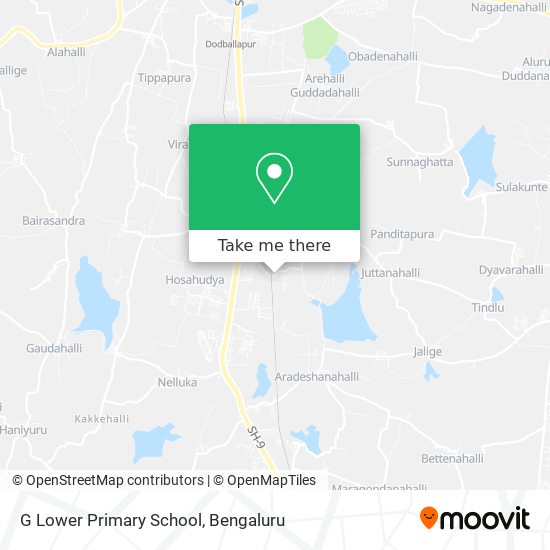 G Lower Primary School map