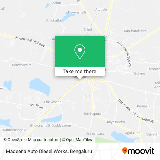 Madeena Auto Diesel Works map