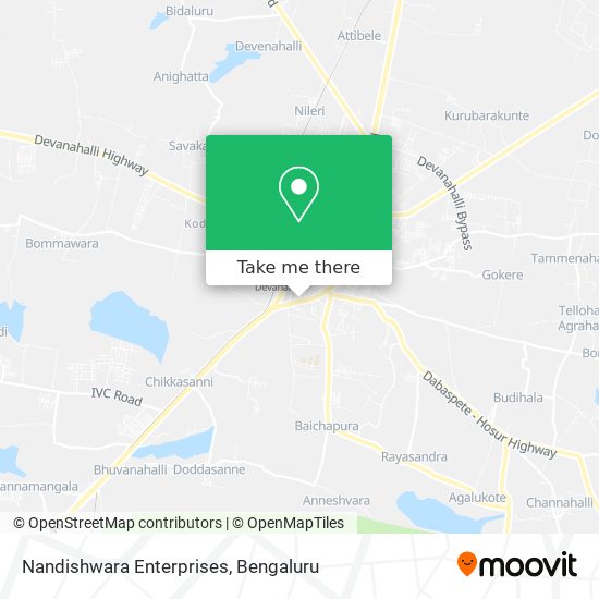 Nandishwara Enterprises map