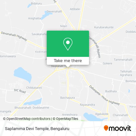 Saplamma Devi Temple map