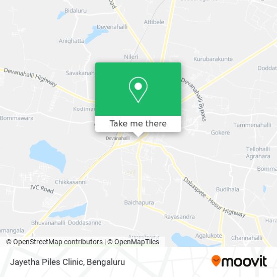 Jayetha Piles Clinic map