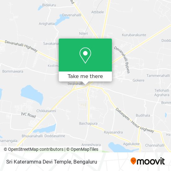 Sri Kateramma Devi Temple map