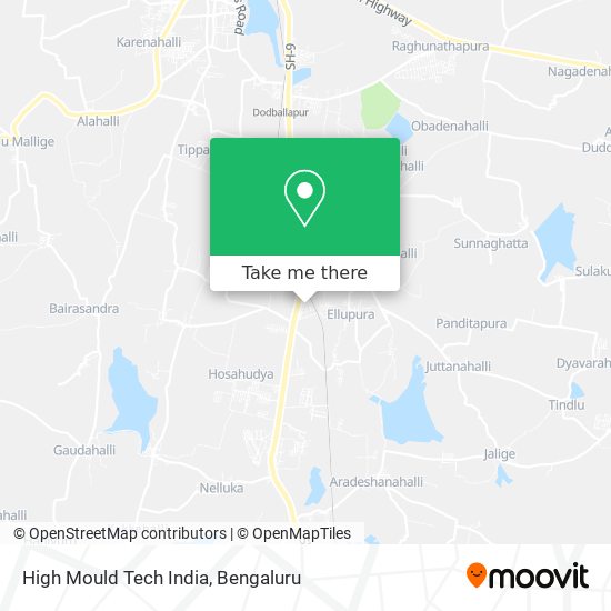 High Mould Tech India map