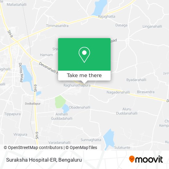 Suraksha Hospital-ER map