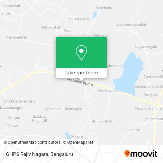 GHPS Rajiv Nagara map