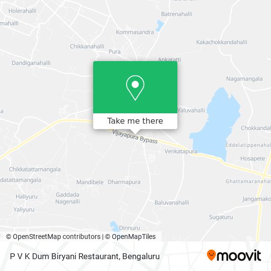 P V K Dum Biryani Restaurant map
