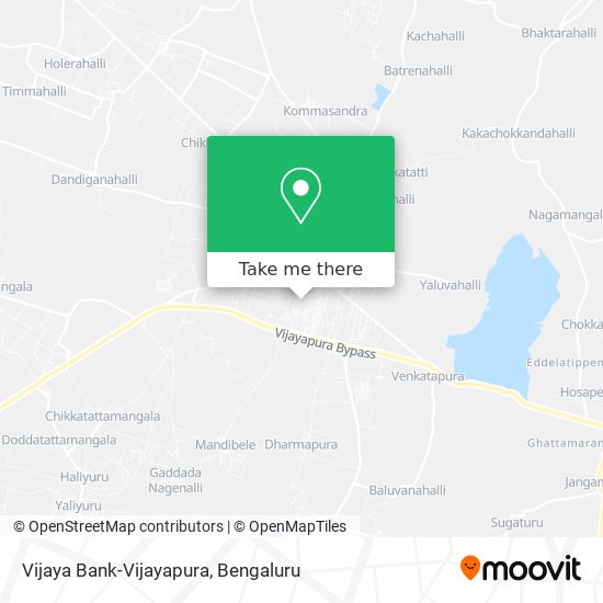Vijaya Bank-Vijayapura map