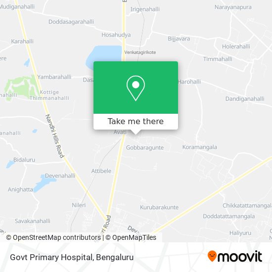 Govt Primary Hospital map