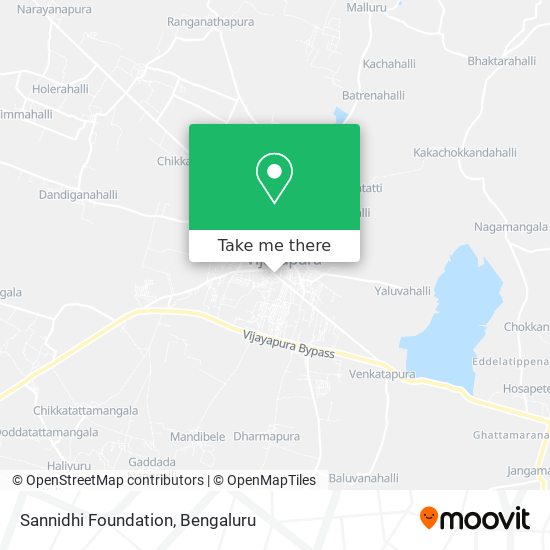 Sannidhi Foundation map