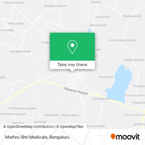 Mathru Shri Medicals map