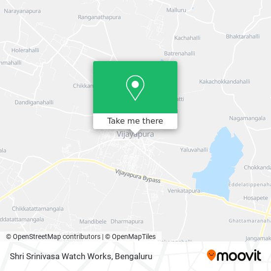 Shri Srinivasa Watch Works map