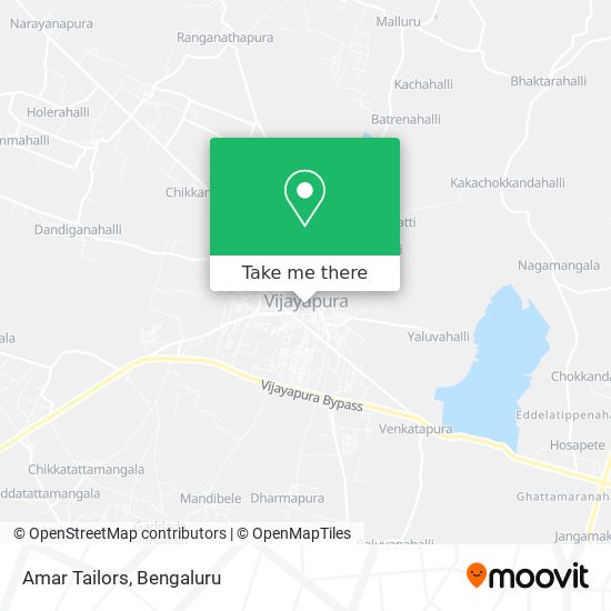 Amar Tailors map