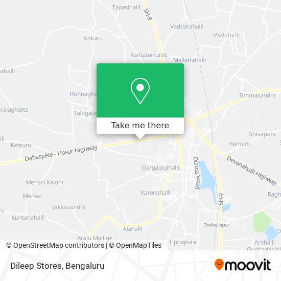 Dileep Stores map