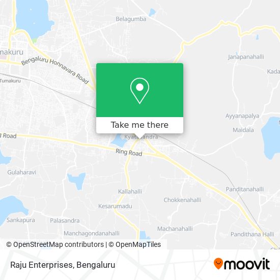 Raju Enterprises map