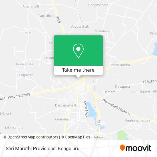 Shri Maruthi Provisions map