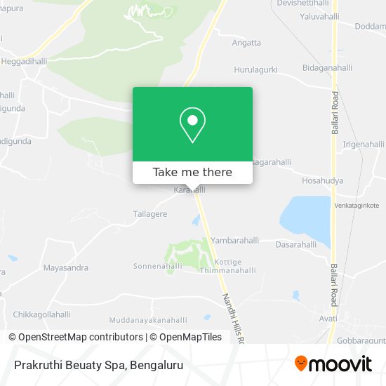 Prakruthi Beuaty Spa map
