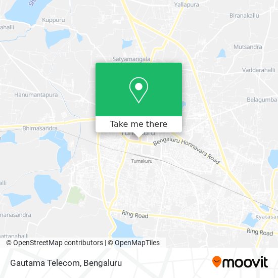 Gautama Telecom map