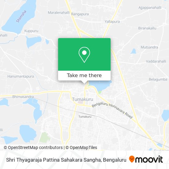Shri Thyagaraja Pattina Sahakara Sangha map