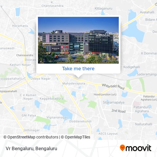 Vr Bengaluru map