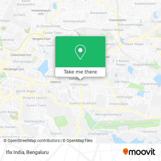 Ifix India map