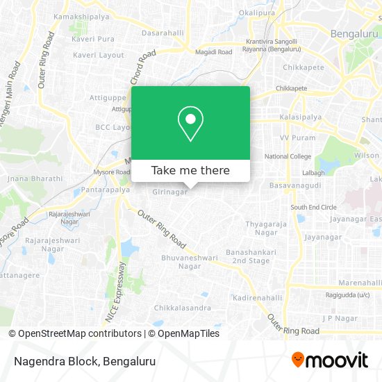 Nagendra Block map