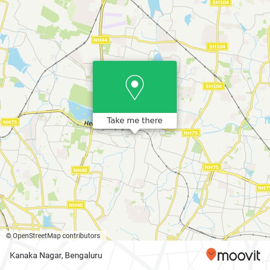 Kanaka Nagar map