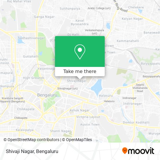 Shivaji Nagar map