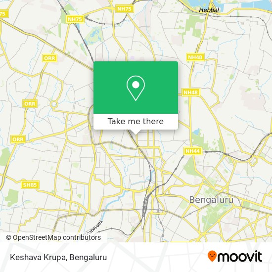 Keshava Krupa map