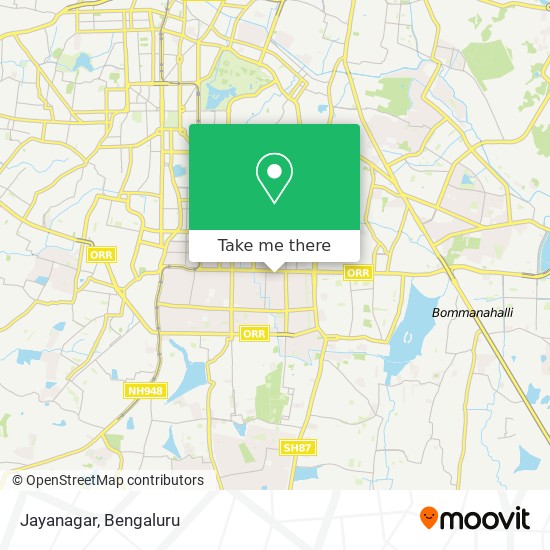 Jayanagar map