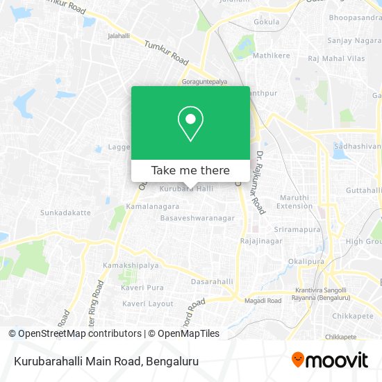Kurubarahalli Main Road map