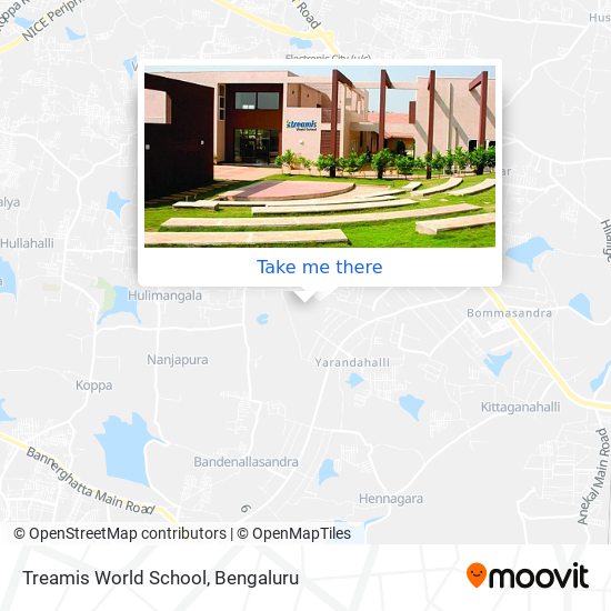 Treamis World School map